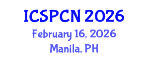 International Conference on Signal Processing, Communications and Networking (ICSPCN) February 16, 2026 - Manila, Philippines International Conference on Signal Processing, Communications and Networking (ICSPCN) February 16, 2026 - Manila, Philippines
