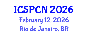 International Conference on Signal Processing, Communications and Networking (ICSPCN) February 12, 2026 - Rio de Janeiro, Brazil International Conference on Signal Processing, Communications and Networking (ICSPCN) February 12, 2026 - Rio de Janeiro, Brazil