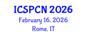 International Conference on Signal Processing, Communications and Networking (ICSPCN) February 16, 2026 - Rome, Italy International Conference on Signal Processing, Communications and Networking (ICSPCN) February 16, 2026 - Rome, Italy
