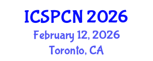 International Conference on Signal Processing, Communications and Networking (ICSPCN) February 12, 2026 - Toronto, Canada International Conference on Signal Processing, Communications and Networking (ICSPCN) February 12, 2026 - Toronto, Canada