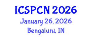 International Conference on Signal Processing, Communications and Networking (ICSPCN) January 26, 2026 - Bengaluru, India International Conference on Signal Processing, Communications and Networking (ICSPCN) January 26, 2026 - Bengaluru, India