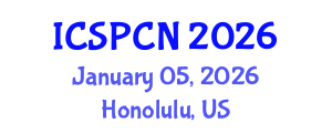 International Conference on Signal Processing, Communications and Networking (ICSPCN) January 05, 2026 - Honolulu, United States International Conference on Signal Processing, Communications and Networking (ICSPCN) January 05, 2026 - Honolulu, United States