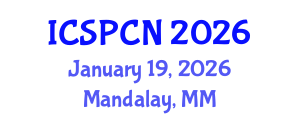 International Conference on Signal Processing, Communications and Networking (ICSPCN) January 19, 2026 - Mandalay, Myanmar International Conference on Signal Processing, Communications and Networking (ICSPCN) January 19, 2026 - Mandalay, Myanmar