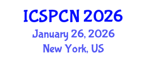 International Conference on Signal Processing, Communications and Networking (ICSPCN) January 26, 2026 - New York, United States International Conference on Signal Processing, Communications and Networking (ICSPCN) January 26, 2026 - New York, United States