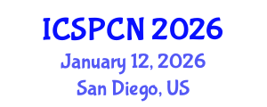 International Conference on Signal Processing, Communications and Networking (ICSPCN) January 12, 2026 - San Diego, United States International Conference on Signal Processing, Communications and Networking (ICSPCN) January 12, 2026 - San Diego, United States