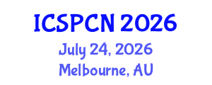 International Conference on Signal Processing, Communications and Networking (ICSPCN) July 24, 2026 - Melbourne, Australia International Conference on Signal Processing, Communications and Networking (ICSPCN) July 24, 2026 - Melbourne, Australia