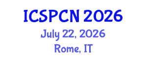 International Conference on Signal Processing, Communications and Networking (ICSPCN) July 22, 2026 - Rome, Italy