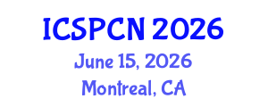 International Conference on Signal Processing, Communications and Networking (ICSPCN) June 15, 2026 - Montreal, Canada International Conference on Signal Processing, Communications and Networking (ICSPCN) June 15, 2026 - Montreal, Canada