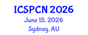 International Conference on Signal Processing, Communications and Networking (ICSPCN) June 15, 2026 - Sydney, Australia International Conference on Signal Processing, Communications and Networking (ICSPCN) June 15, 2026 - Sydney, Australia