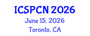 International Conference on Signal Processing, Communications and Networking (ICSPCN) June 15, 2026 - Toronto, Canada International Conference on Signal Processing, Communications and Networking (ICSPCN) June 15, 2026 - Toronto, Canada