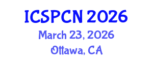 International Conference on Signal Processing, Communications and Networking (ICSPCN) March 23, 2026 - Ottawa, Canada International Conference on Signal Processing, Communications and Networking (ICSPCN) March 23, 2026 - Ottawa, Canada