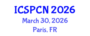 International Conference on Signal Processing, Communications and Networking (ICSPCN) March 30, 2026 - Paris, France International Conference on Signal Processing, Communications and Networking (ICSPCN) March 30, 2026 - Paris, France
