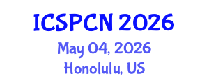 International Conference on Signal Processing, Communications and Networking (ICSPCN) May 04, 2026 - Honolulu, United States International Conference on Signal Processing, Communications and Networking (ICSPCN) May 04, 2026 - Honolulu, United States