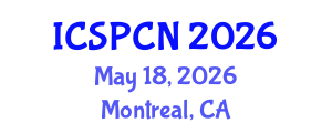 International Conference on Signal Processing, Communications and Networking (ICSPCN) May 18, 2026 - Montreal, Canada International Conference on Signal Processing, Communications and Networking (ICSPCN) May 18, 2026 - Montreal, Canada