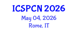 International Conference on Signal Processing, Communications and Networking (ICSPCN) May 04, 2026 - Rome, Italy International Conference on Signal Processing, Communications and Networking (ICSPCN) May 04, 2026 - Rome, Italy