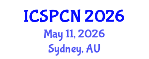 International Conference on Signal Processing, Communications and Networking (ICSPCN) May 11, 2026 - Sydney, Australia International Conference on Signal Processing, Communications and Networking (ICSPCN) May 11, 2026 - Sydney, Australia