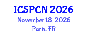 International Conference on Signal Processing, Communications and Networking (ICSPCN) November 18, 2026 - Paris, France International Conference on Signal Processing, Communications and Networking (ICSPCN) November 18, 2026 - Paris, France