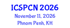 International Conference on Signal Processing, Communications and Networking (ICSPCN) November 11, 2026 - Phnom Penh, Cambodia International Conference on Signal Processing, Communications and Networking (ICSPCN) November 11, 2026 - Phnom Penh, Cambodia