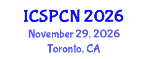 International Conference on Signal Processing, Communications and Networking (ICSPCN) November 29, 2026 - Toronto, Canada International Conference on Signal Processing, Communications and Networking (ICSPCN) November 29, 2026 - Toronto, Canada