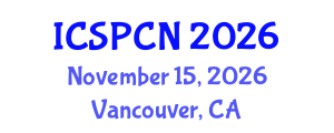 International Conference on Signal Processing, Communications and Networking (ICSPCN) November 15, 2026 - Vancouver, Canada International Conference on Signal Processing, Communications and Networking (ICSPCN) November 15, 2026 - Vancouver, Canada