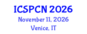 International Conference on Signal Processing, Communications and Networking (ICSPCN) November 11, 2026 - Venice, Italy International Conference on Signal Processing, Communications and Networking (ICSPCN) November 11, 2026 - Venice, Italy
