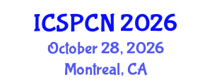 International Conference on Signal Processing, Communications and Networking (ICSPCN) October 28, 2026 - Montreal, Canada International Conference on Signal Processing, Communications and Networking (ICSPCN) October 28, 2026 - Montreal, Canada