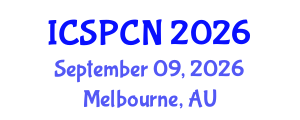 International Conference on Signal Processing, Communications and Networking (ICSPCN) September 09, 2026 - Melbourne, Australia International Conference on Signal Processing, Communications and Networking (ICSPCN) September 09, 2026 - Melbourne, Australia