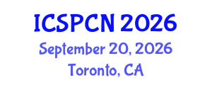 International Conference on Signal Processing, Communications and Networking (ICSPCN) September 20, 2026 - Toronto, Canada International Conference on Signal Processing, Communications and Networking (ICSPCN) September 20, 2026 - Toronto, Canada