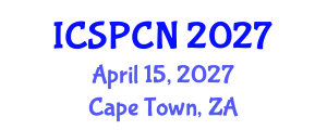 International Conference on Signal Processing, Communications and Networking (ICSPCN) April 15, 2027 - Cape Town, South Africa International Conference on Signal Processing, Communications and Networking (ICSPCN) April 15, 2027 - Cape Town, South Africa