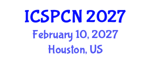 International Conference on Signal Processing, Communications and Networking (ICSPCN) February 10, 2027 - Houston, United States International Conference on Signal Processing, Communications and Networking (ICSPCN) February 10, 2027 - Houston, United States