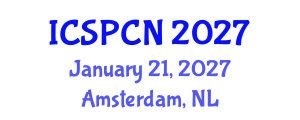 International Conference on Signal Processing, Communications and Networking (ICSPCN) January 21, 2027 - Amsterdam, Netherlands International Conference on Signal Processing, Communications and Networking (ICSPCN) January 21, 2027 - Amsterdam, Netherlands