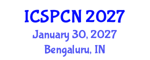 International Conference on Signal Processing, Communications and Networking (ICSPCN) January 30, 2027 - Bengaluru, India International Conference on Signal Processing, Communications and Networking (ICSPCN) January 30, 2027 - Bengaluru, India