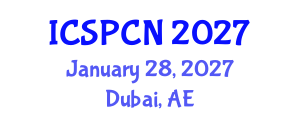 International Conference on Signal Processing, Communications and Networking (ICSPCN) January 28, 2027 - Dubai, United Arab Emirates International Conference on Signal Processing, Communications and Networking (ICSPCN) January 28, 2027 - Dubai, United Arab Emirates