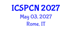 International Conference on Signal Processing, Communications and Networking (ICSPCN) May 03, 2027 - Rome, Italy International Conference on Signal Processing, Communications and Networking (ICSPCN) May 03, 2027 - Rome, Italy