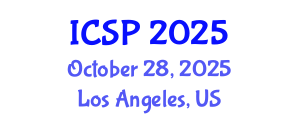 International Conference on Signal Processing (ICSP) October 28, 2025 - Los Angeles, United States