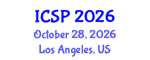 International Conference on Signal Processing (ICSP) October 28, 2026 - Los Angeles, United States