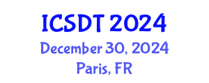 International Conference on Sleep Disorders and Therapy (ICSDT) December 30, 2024 - Paris, France