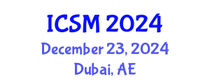 International Conference on Sleep Medicine (ICSM) December 23, 2024 - Dubai, United Arab Emirates