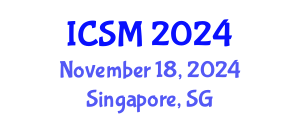 International Conference on Sleep Medicine (ICSM) November 18, 2024 - Singapore, Singapore