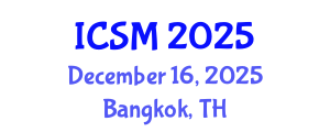 International Conference on Sleep Medicine (ICSM) December 16, 2025 - Bangkok, Thailand