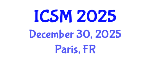 International Conference on Sleep Medicine (ICSM) December 30, 2025 - Paris, France