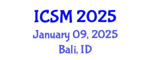 International Conference on Sleep Medicine (ICSM) January 09, 2025 - Bali, Indonesia