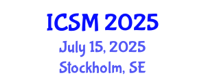 International Conference on Sleep Medicine (ICSM) July 15, 2025 - Stockholm, Sweden