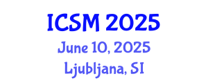 International Conference on Sleep Medicine (ICSM) June 10, 2025 - Ljubljana, Slovenia