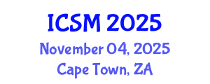 International Conference on Sleep Medicine (ICSM) November 04, 2025 - Cape Town, South Africa