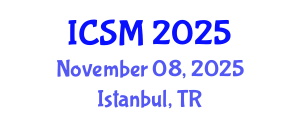 International Conference on Sleep Medicine (ICSM) November 08, 2025 - Istanbul, Turkey