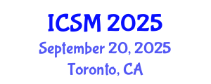 International Conference on Sleep Medicine (ICSM) September 20, 2025 - Toronto, Canada