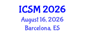 International Conference on Sleep Medicine (ICSM) August 16, 2026 - Barcelona, Spain