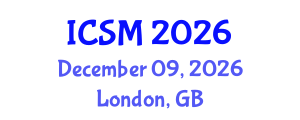 International Conference on Sleep Medicine (ICSM) December 09, 2026 - London, United Kingdom International Conference on Sleep Medicine (ICSM) December 09, 2026 - London, United Kingdom