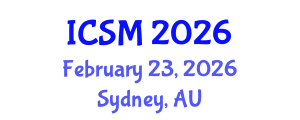International Conference on Sleep Medicine (ICSM) February 23, 2026 - Sydney, Australia International Conference on Sleep Medicine (ICSM) February 23, 2026 - Sydney, Australia